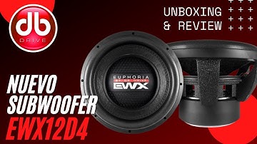 Nuevo subwoofer DB DRIVE EUPHORIA EWX12D4 | Unboxing y Review
