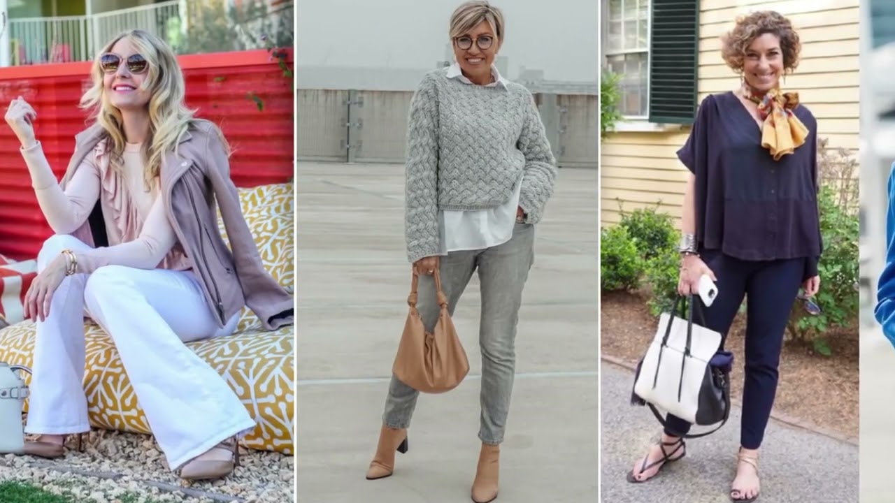 Idées de mode pour les femmes de 50 ans et plus 💖 Conseils de mode pour  être fabuleuse ! 