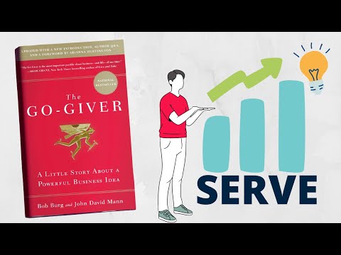 The GO GIVER Animated Book Summary by BOB BURG in ENGLISH: This is why Rich becomes Richer