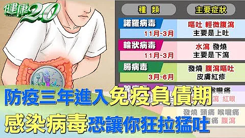 防疫三年进入免疫负债期 感染病毒恐让你狂拉猛吐 健康2.0 - 天天要闻