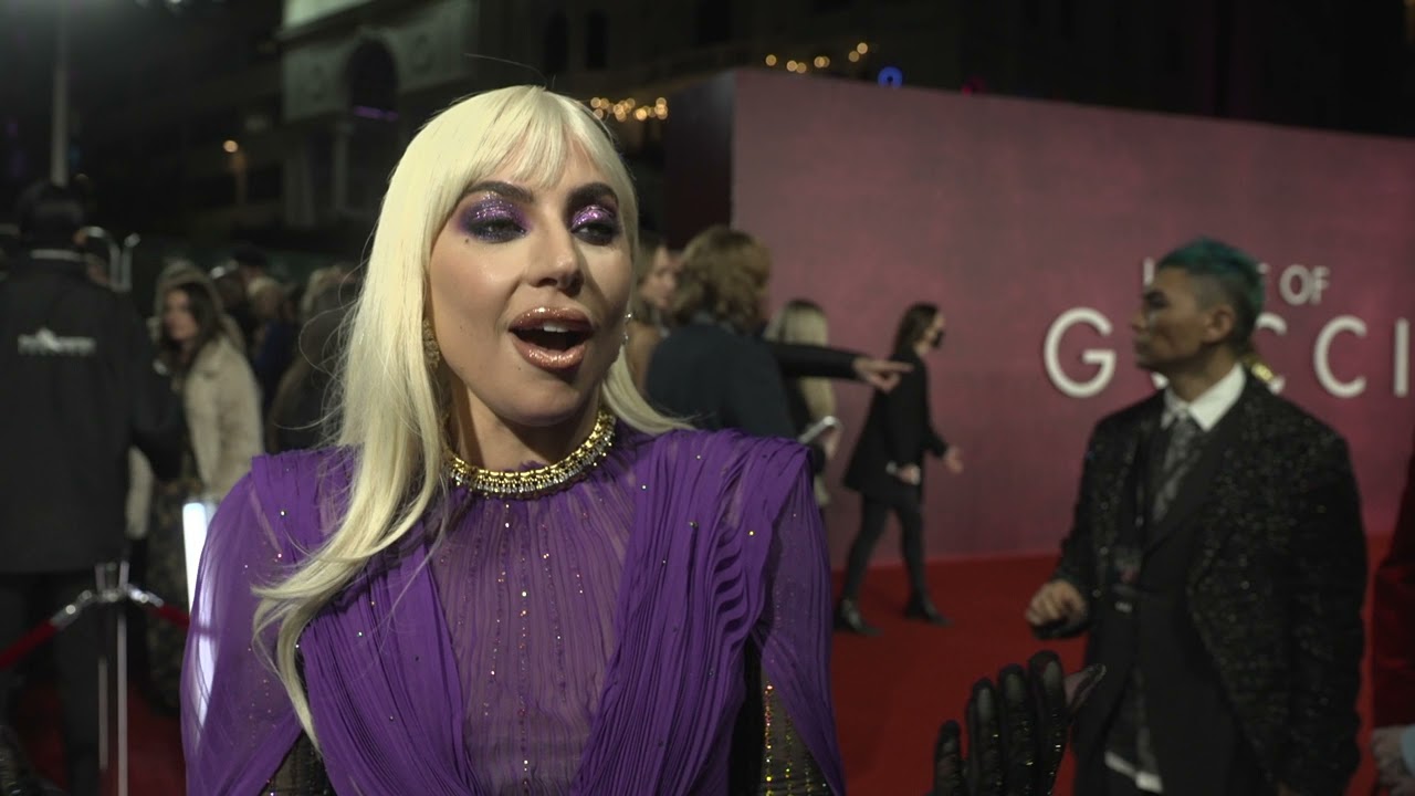 Lady Gaga House of Gucci London Premiere YouTube