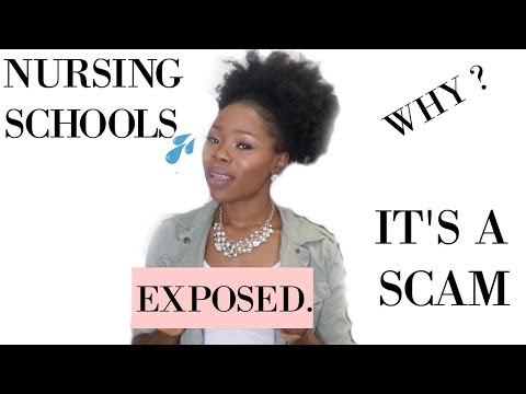 SCAM/FAKE NURSING SCHOOLS  EXPOSED | WATCH THIS BEFORE YOU GO TO NURSING SCHOOL.