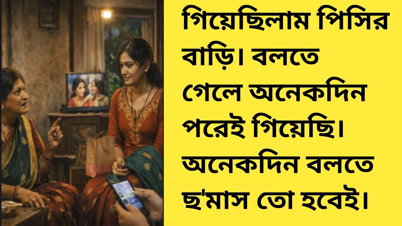 গিয়েছিলাম পিসির বাড়ি। বলতে গেলে অনেকদিন পরেই গিয়েছি। অনেকদিন বলতে ছ'মাস তো হবেই#sad#subscribe #viral