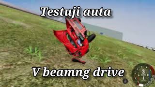 testuji auto které dokáže sjet extrémní kopec dolu?! V BEAMNG DRIVE