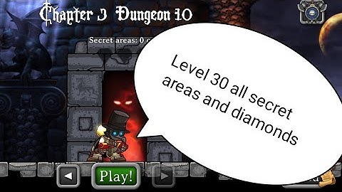 Magic rampage level 30 || chapter 3 dungeon 10 all secret areas and diamonds