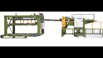 4 feet Core veneer splicing composer machine (two&three servo Siemens)