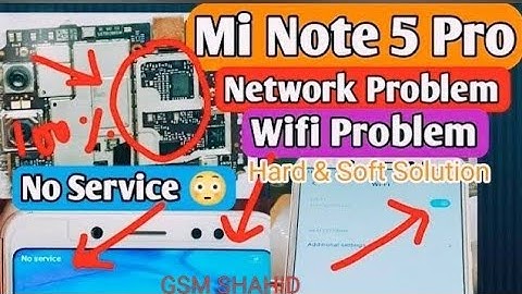 redmi note 5 pro network problem # redmi note 5 pro no service problem