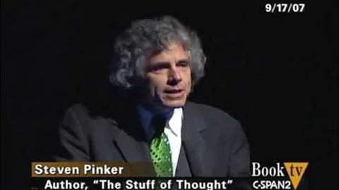 Steven Pinker:  The Stuff of Thought: Language as a Window into Human Nature