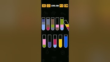 water sort puzzle level 369
