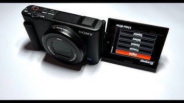 Sony ZV1 factory reset