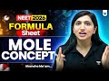 Complete Mole Concept + Formula Sheet for NEET 2026 🔥| Akansha mam #neet2026 #akanshakarnwal