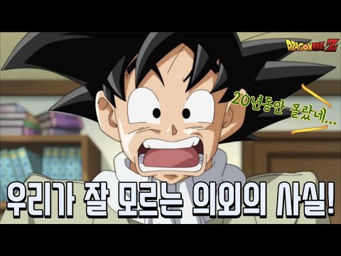 우리가 잘 몰랐던 드래곤볼 충격적인 사실들!