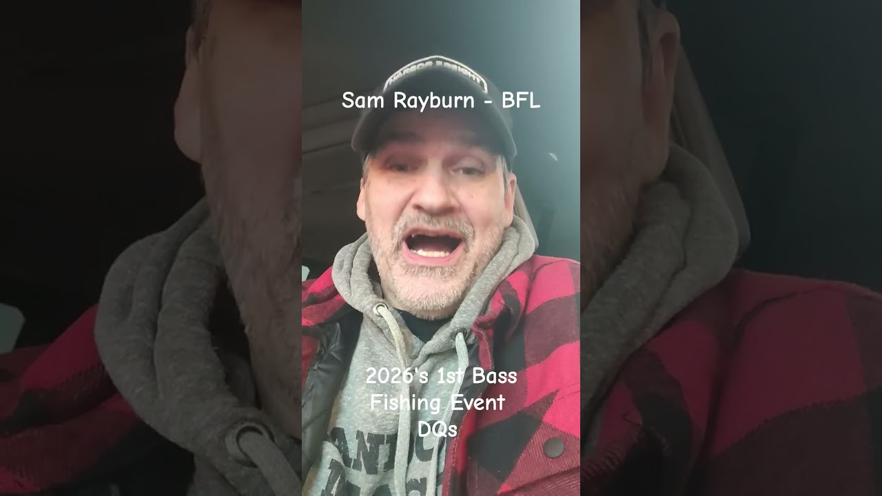 Турниры по ловле окуня 2026: 1-я дисквалификация, Сэм Рейберн - BFL #рыбалка #ловляокуса