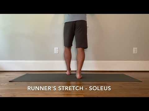 Runner's Stretch Soleus
