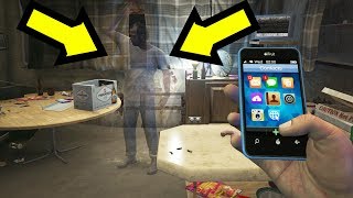 بعدما قتلت ترايفر لقد دخلت لمنزله بتوقيت الثانية ليلا في جي تي أي 5 | GTA V Trevor Ghost