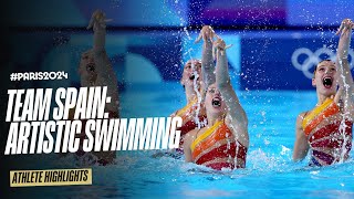 Mambo Moves Spain Lights Up The Pool In The Team Tech Routine Athlete Highlights