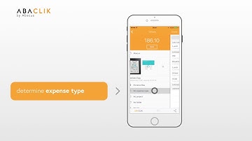 Enter expenses on the go with AbaCliK