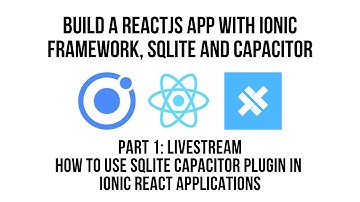 IONIC REACT JS: How To Use SQLite For Preloading Content & Queries Full Tutorial