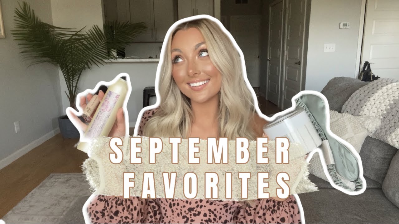 MY SEPTEMBER FAVORITES 2020! | fall favorites