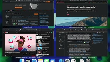 Dock Exposé - Showcase (MacOS Dock Preview App)
