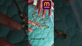 meesho product review #jewellery
