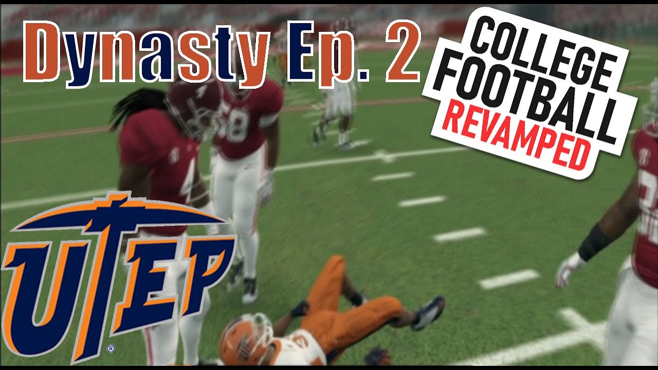 The worst team in College vs #3 Alabama | NCAA 14 Revamped UTEP Dynasty Ep. 2