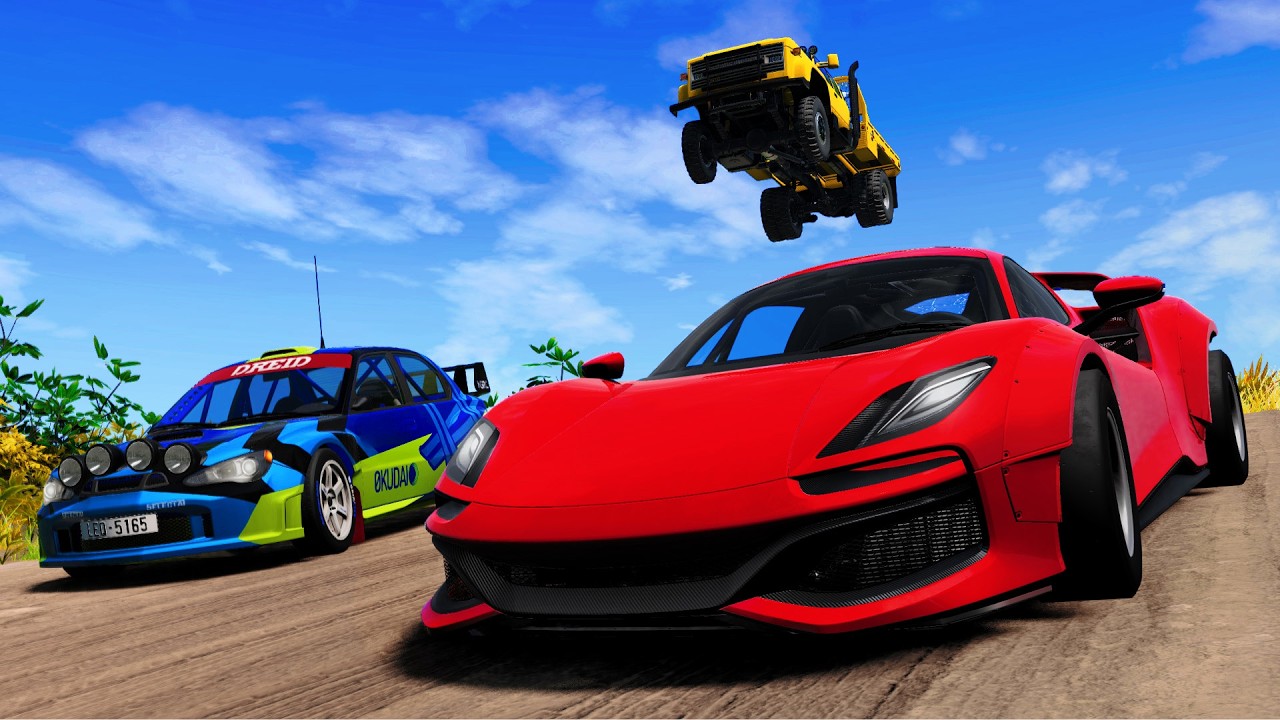 EXTREME Rally Challenge in BeamNG!