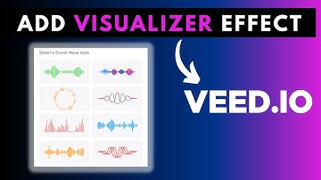 How to Add a Music Visualizer Effect to Your Videos in Veed
