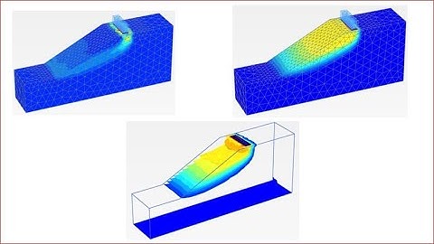 Lesson 41. Simulation of Strip Footing Near Slope Using PLAXIS 3D