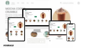 Building a Responsive Starbucks Landing Page with Bootstrap 5 and JavaScript