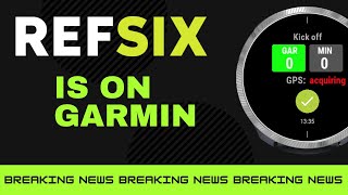 REFSIX now available on Garmin screenshot 4