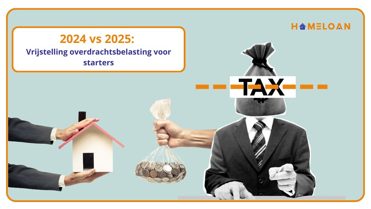 Vrijstelling voor de overdrachtsbelasting 2024 vs 2025
