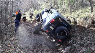 Land Rover Discovery V8 - PAR - Extreme OFF ROAD / Amazing V8 Sound