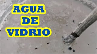 AGUA DE VIDRIO, PLAGUICIDA, FUNGICIDA Y PROTECTOR, BUENISIMO