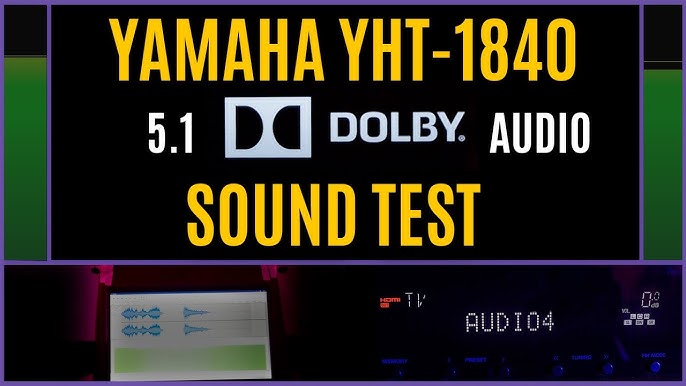 Yamaha yht 1840 htib 5.1 home theater review! Bring the theater to home! -  YouTube
