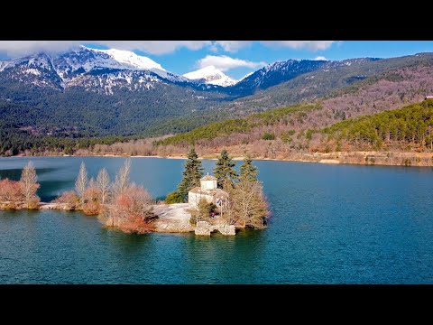 Βόλτα στην Λιμνη Στυμφαλια και Λιμνη δοξα + λήψη από Drone FPV