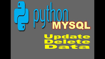 Python dan MySQL (05) Update dan Delete Data