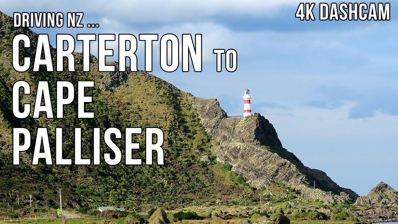 driving-new-zealand-carterton-to-cape-palliser-lighthouse-4k-youtube