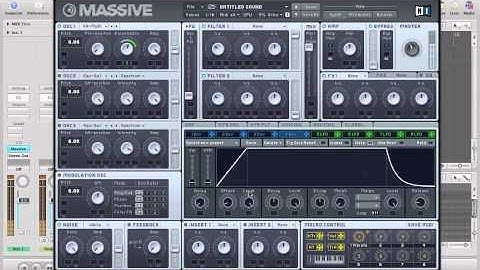 Massive Native Instruments Tutorial - Wavetables #3 - VA PWM-SAW