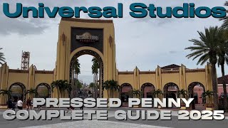 Universal Studios Pressed Penny Completed Guide | March 2025