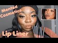 Mented Cosmetics Lip Liner 💄💋💄💋Try on haul (All 7 Shades)