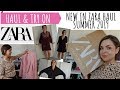 ZARA HAUL & TRY ON // HIGH STREET SUMMER 2019 // NEW IN