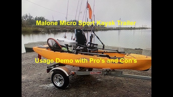 Malone Microsport vs Trailblazer Aero - Kayak Trailers Comparison