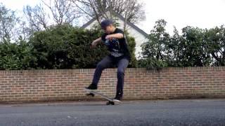 A few flatground tricks