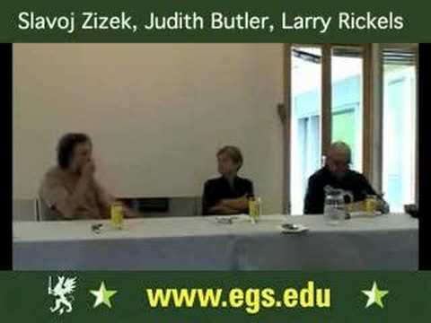 Slavoj Zizek, Judith Butler & Larry Rickels. Psych...