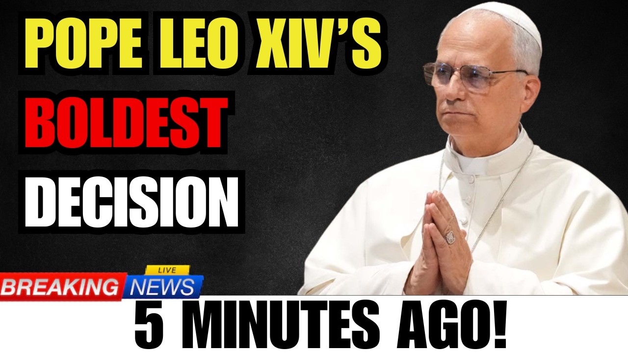 Самое смелое решение Папы Льва XIV может навсегда изменить Церковь.