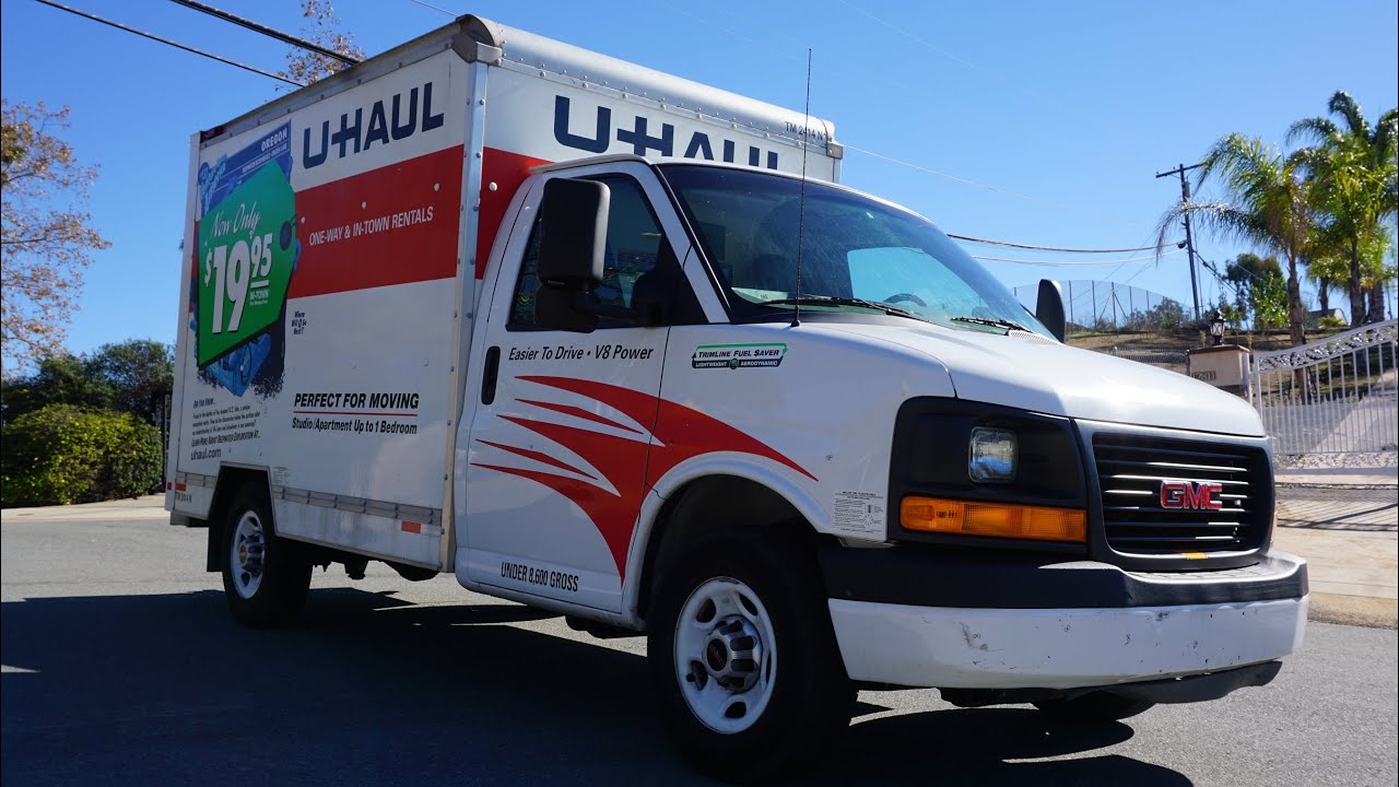 10' U Haul Video Review Rental Box Van Truck Moving Cargo ~ What You Get -  Youtube