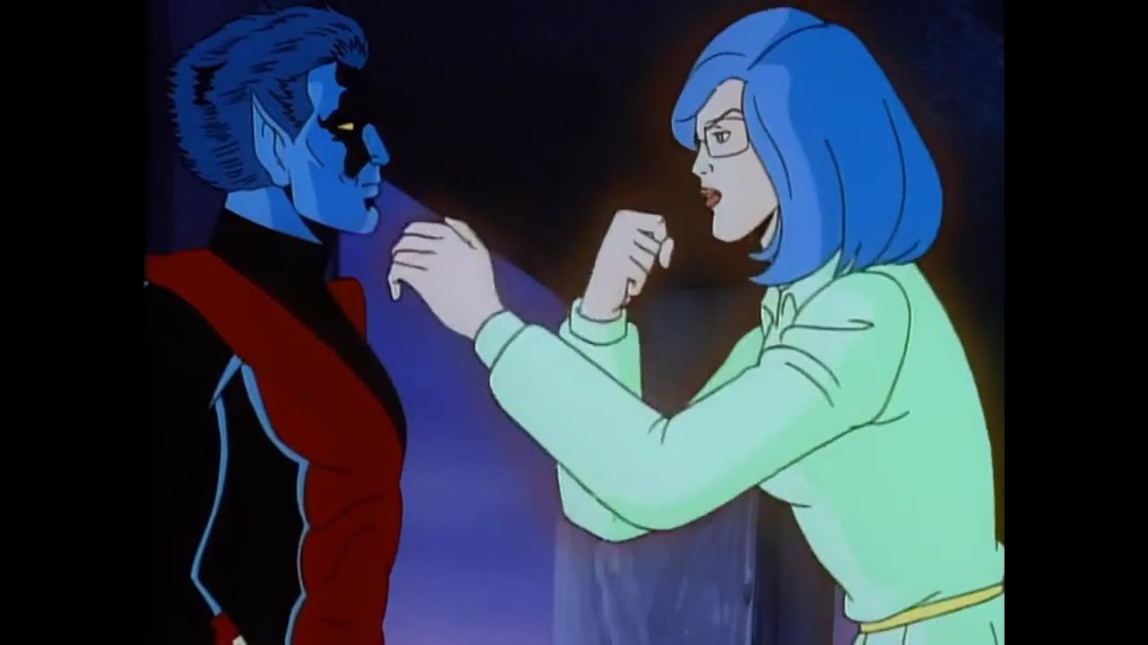 X-Men TAS Bloodlines - Mystique tells Nightcrawler she didn't want him