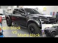 SATIN BLACK VS MATTE BLACK FORD RAPTOR | WHICH ONE DO YOU LIKE?