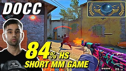 D0cC 84% HS short matchmaking game!🥵CSGO D0cC POV
